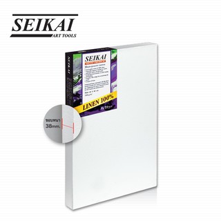 SEIKAI ผ้าใบลินิน 100% ขอบหนา (Thick Linen 500gsm) 1 ผืน