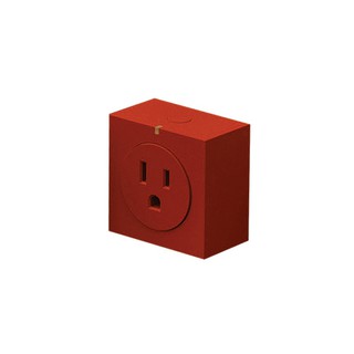 ปลั๊ก SMART WIFI SOCKET แดง LAMPTAN | LAMPTAN | SMART WIFI SOCKET RED สวิชท์ไฟฟ้า งานไฟฟ้า วัสดุก่อสร้าง ปลั๊ก SMART WIF