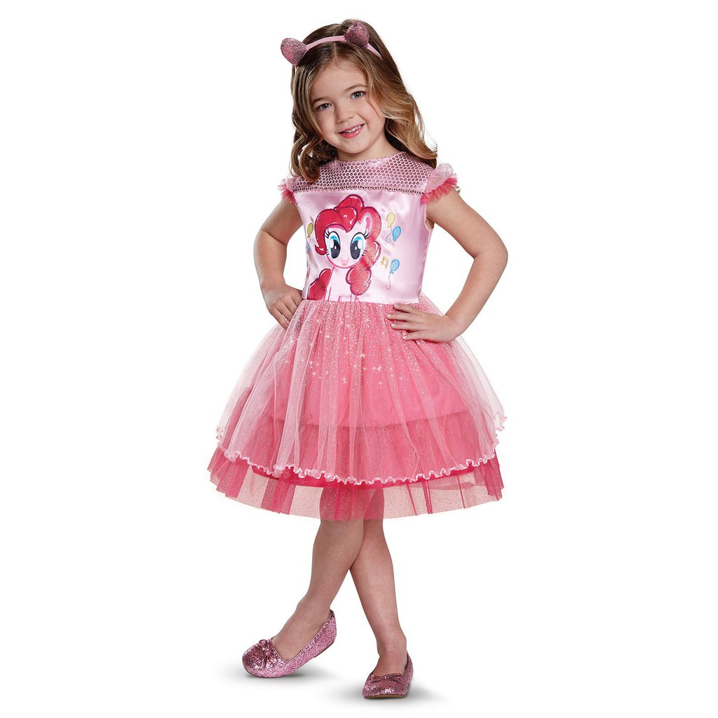 ชุดแฟนซีเด็กหญิง My Little Pony: Pinkie Pie Classic Toddler Costumeไซส์ M(3-4 ปี) จากอเมริกา