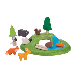 PlanToys 6625 Animal Set ของเล่นไม้