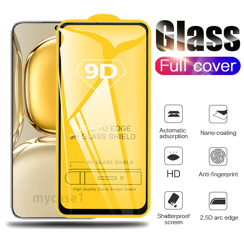 ฟิล์มกระจก สำหรับ แบบเต็มจอ 9D รุ่นใหม่ Huawei Pura 70 P50 P40 P30 P20 Mate 30 20 Pro 4G 5G 2022 2024