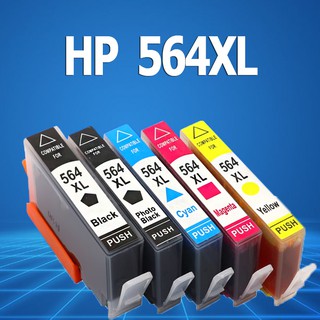 HP 564 หมึก HP564 HP564XL สีดำ HP 564XL HP 564 XL ตลับหมึกสำหรับ HP 5520 6520 7520 5510 6510 7510 5515 7515