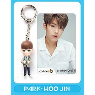 [WANNA ONE] T-MONEY &amp; FIGURE KEYRING : WOOJIN (อูจิน)