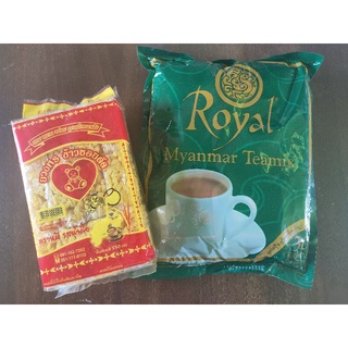 🎀จับคู่ความอร่อย🌼 💥☕ชาพม่า​  (Royal Myanmar Tea)​ +ข้าวซอยตัด🇲🇲  หอมอร่อย​ กลมกล่อม​  ☕🍯