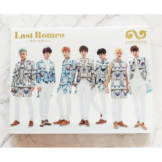 อัลบั้ม ญี่ปุ่น INFINITE - Last Romeo ～君がいればいい～ Japanese Album เวอร์ Limited A แกะแล้ว สภาพดี พร้อมส่ง CD + DVD Kpop