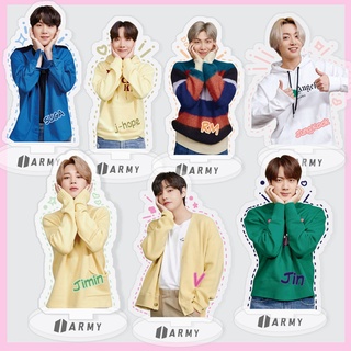 Kpop BTS PERMISSION TO DANCE Two-sided  Acrylic Stand Up Creative Desktop Decoration