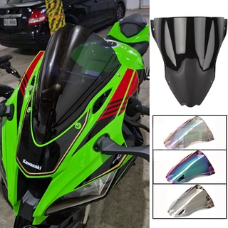 Motorcycle Sport Windscreen Windshield Deflector For Kawasaki Ninja ZX10R ZX-10R ZX 10R 2016 17 18 2019 2020 2021 Double