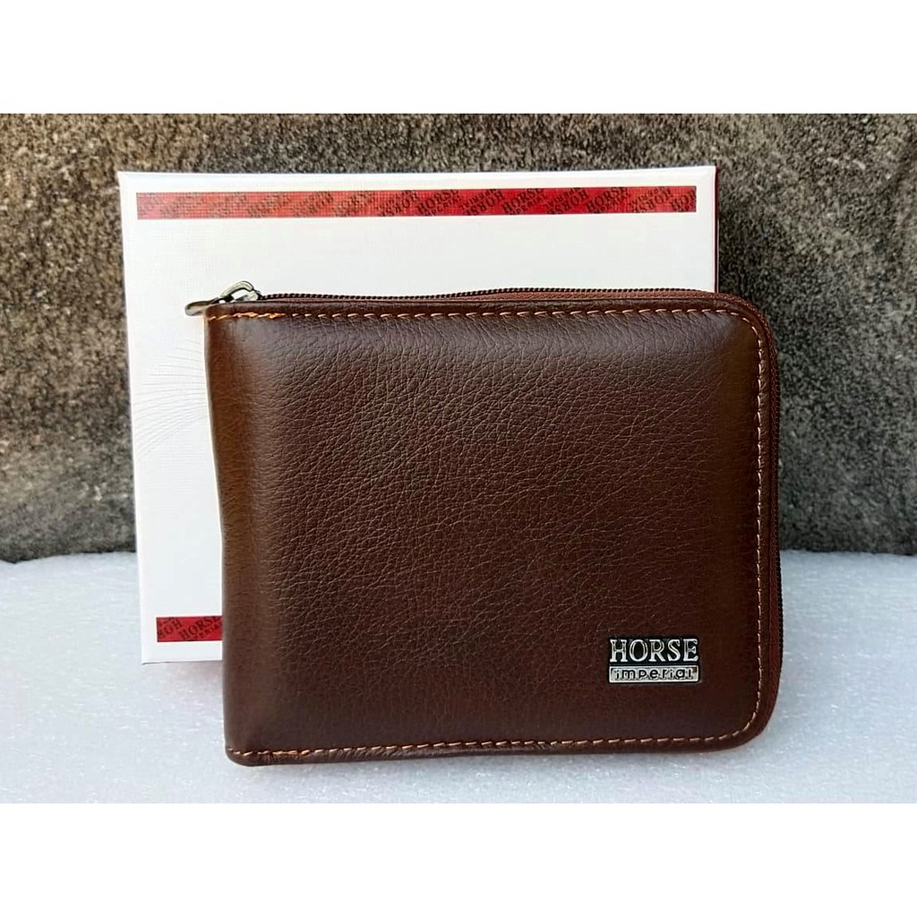 กระเป๋าสตางค์หนังแท้ ถูกที่สุด ขายส่ง ขายปลีก กระเป๋าใบสั่น ซิปรอบ หนังวัว - รูปที่ 6