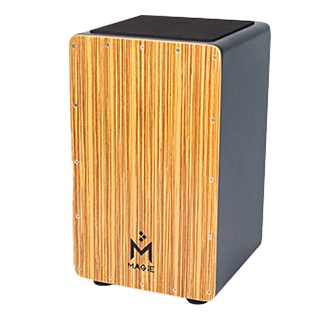 Magie Cajon Drum รุ่น 3HG-ZN กลองคาฮอง มากี เครื่องดนตรี เครื่องเคาะจังหวะ กลองพกพา อคูสติก