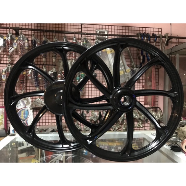 ล้อแม็ก Yamaha Mio,Fino ขอบ 17”  1.4*17/1.6*17   " Yusta Racing " KW6