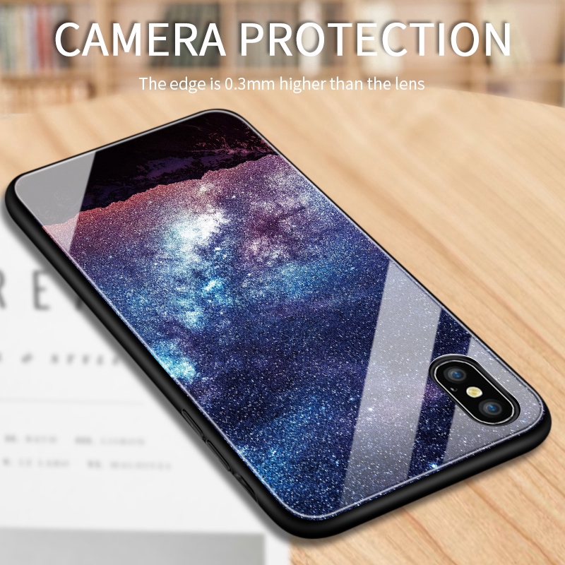 Huawei Y6P Y5P Y6S Y9S Y5 2018 Y6 Pro 2019 Prime 2020 เคสหัวเว่ย สำหรับ Case Fantasy Space Aurora Moon Starry Elk เคส เคสโทรศัพท์ เคสมือถือ #8