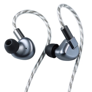 Shuoer S12 |หูฟังอินเตอร์เน็ตไร้สาย IEM Hi-Fi 14.8 มม. พร้อมสายทองแดง ชุบเงิน 3.5 มม.