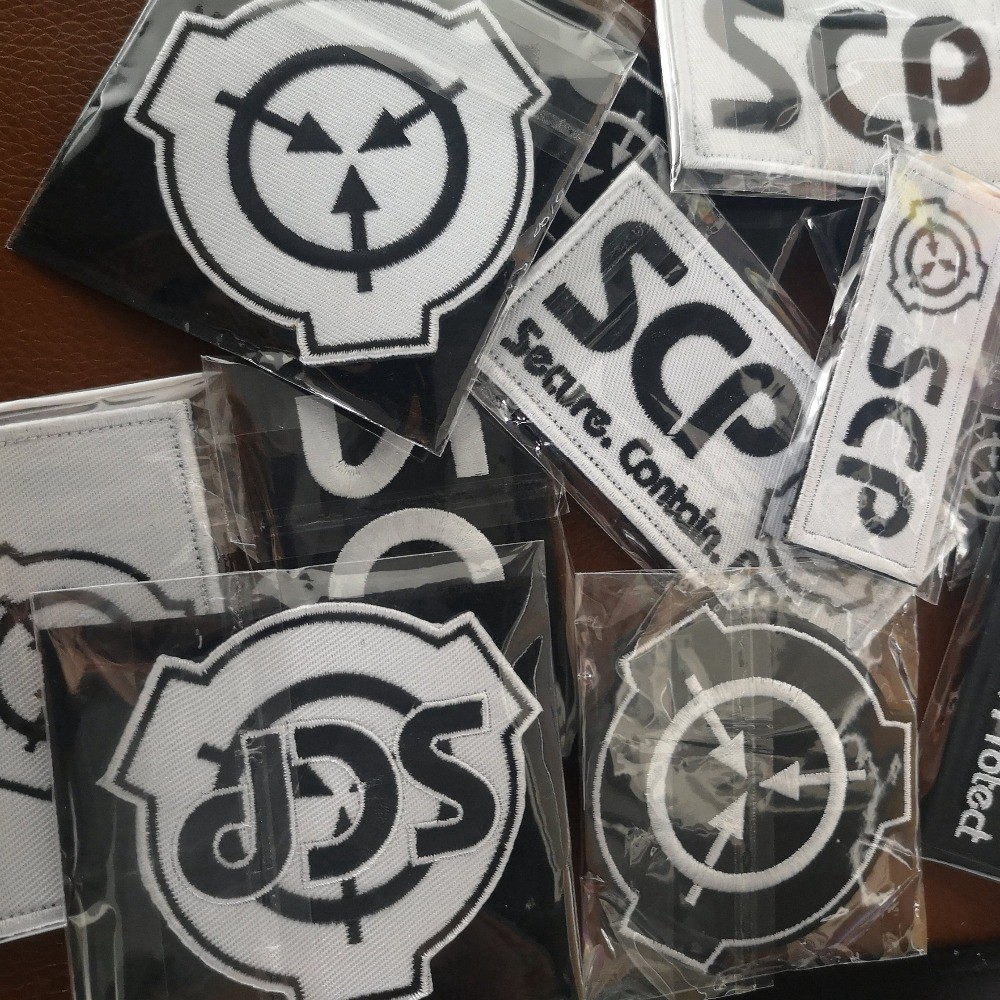Special Containment Procedures Foundation Secure Contain Protect SCP Patches Badges Applique SCP Pat