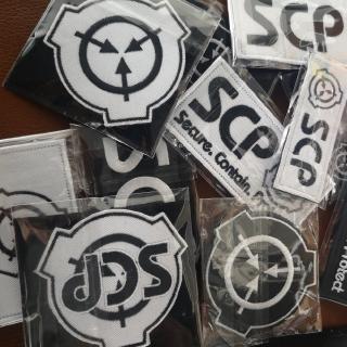 Special Containment Procedures Foundation Secure Contain Protect SCP Patches Badges Applique SCP Patch For Jacket Bag Je