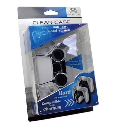 เคสจอย PS5 เคสใส CLEAR CASE  FOR PS5 CONTROLLER เคสใส ใส่จอย สำหรับจอย PS5