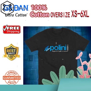 Newjintaoli[S-4XL] เสื้อยืด Polini Italy ระบายอากาศสําหรับแข่งรถสกูตเตอร์พลัสไซส์