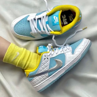 ✑SB DUNK LOW รองเท้าผ้าใบหุ้มข้อส้นเตี้ยคู่ลำลอง