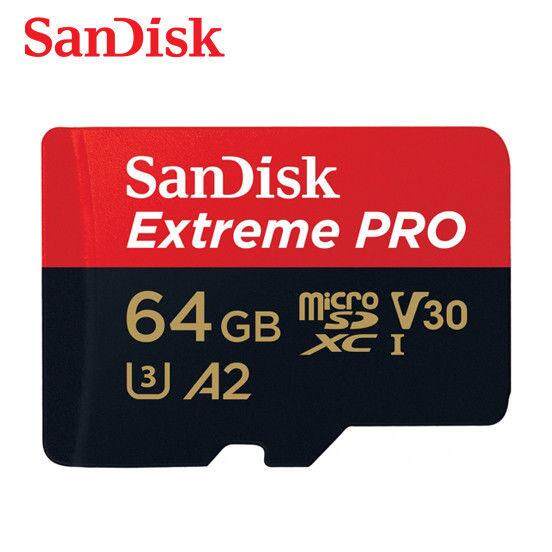 SanDisk 64GB Extreme PRO Micro SD A2 R170/W90 ADMX