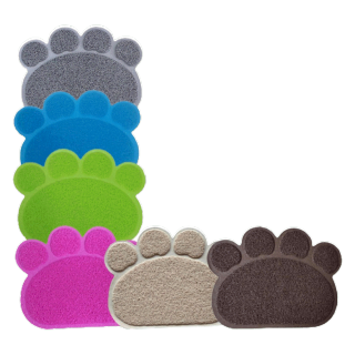 โปรโมชั่น : L035 พรมดักทรายแมวกันทรายเลอะด้านนอกสำหรับกระบะทรายแมว