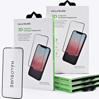 Halosure 3D Impacto ฟิล์มกันรอยหน้าจอ แบบเต็มจอ สําหรับ iPhone 14/14 PRO/14 PLUS/14 PRO MAX/13 13 PRO/13 PRO MAX