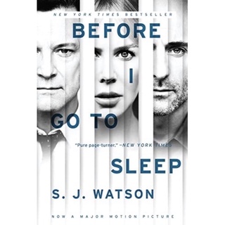 หนังสือภาษาอังกฤษ Before I Go To Sleep Movie Tie-in Edition: A Novel by S. J. Watson