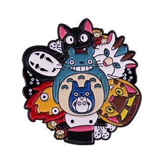 เข็มกลัดสตูดิโอ Ghibli Famélia Pin ลายการ์ตูนญี่ปุ่นสําหรับสตูดิโอ