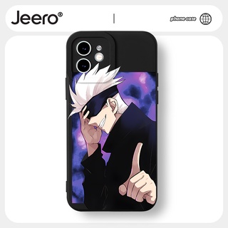 Jeero เคสไอโฟน เคสซิลิโคนนุ่มกันกระแทกการ์ตูนอนิเมะตลก เคสโทรศัพท์ Compatible for iPhone 14 13 12 11 Pro Max SE 2020 X XR XS 8 7 ip 6S 6 Plus HFF1738