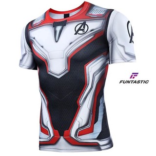 [ใส่โค้ด FEB2L15  ลดเพิ่ม 15%] เสื้อออกกำลังกาย เสื้อกีฬา funtastic47 - Quantum Realm Suit #1