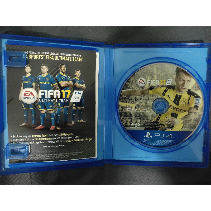 PS4 แผ่นเกมส์(มือสอง) Ver.Eng #FIFA17