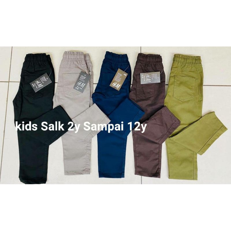 New Fashion H@M Kids Jogger Sleck Cotton Pant