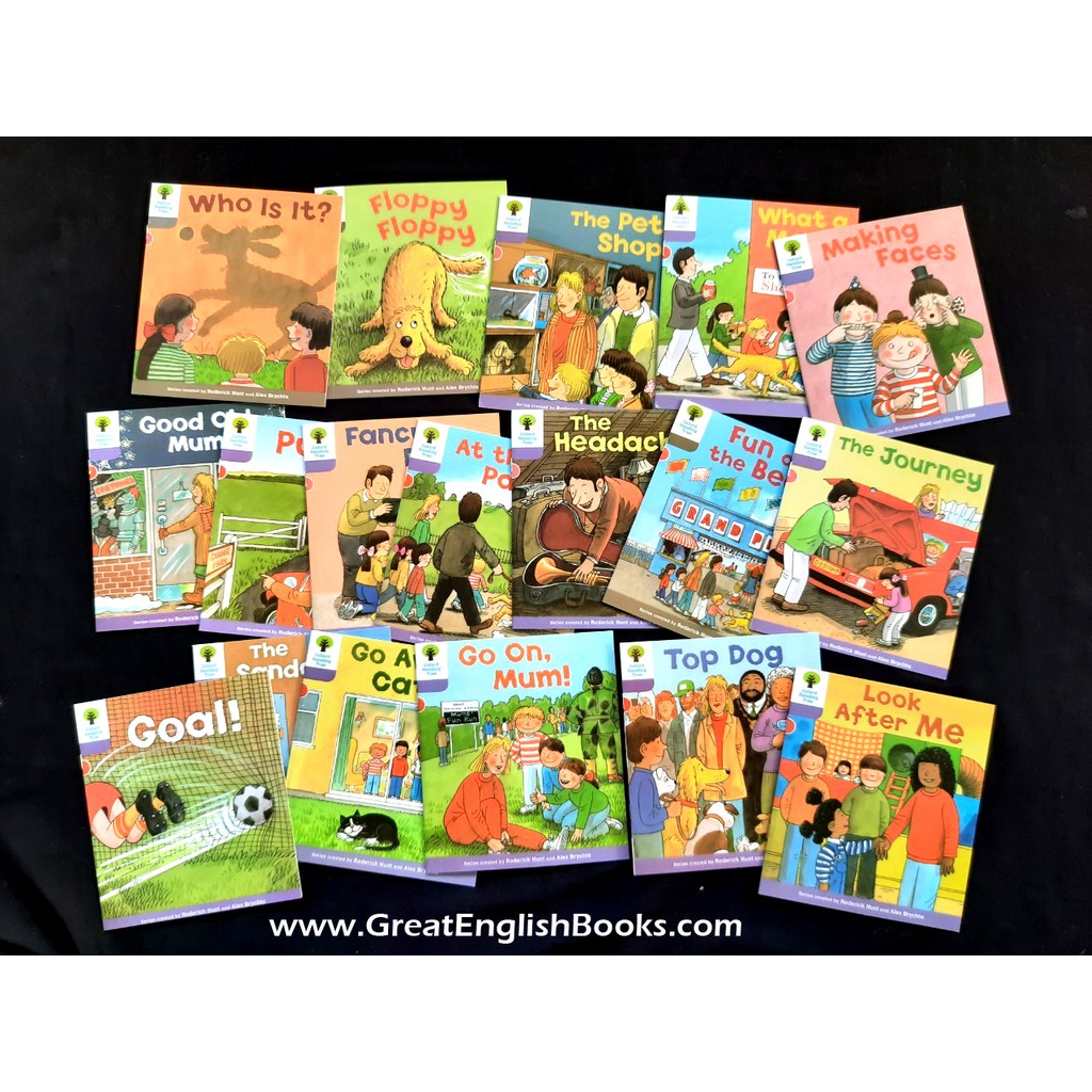 ส่งฟรี มีเก็บปลายทาง ใหม่ล่าสุด Oxford Reading Tree stage 1 จำนวน 84 ...