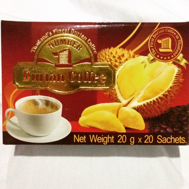 Number 1 กาแฟสำเร็จรูปผสมทุเรียน