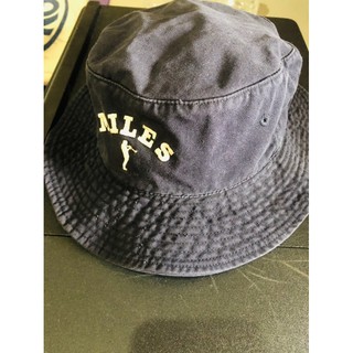 หมวก Miles 2nd hand สีน้ำเงิน ยาว 7” กว้าง6” สูง3 “