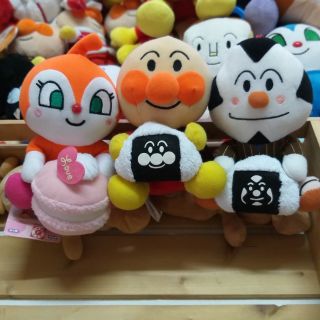 อันปัง อันปังแมน โดคินจัง ข้าวปั้น Anpan Anpanman Dokinchan ตุ๊กตามือสองญี่ปุ่น