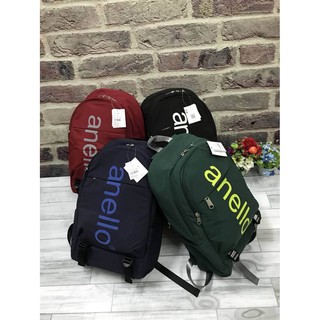 New Collection 2018!! Anello Big Logo Print Daypack