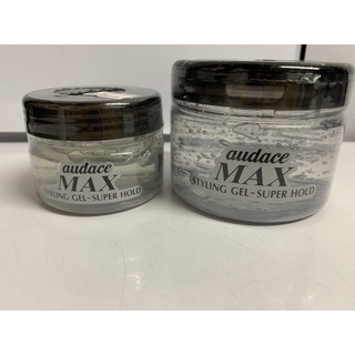 ac Audace Max Styling Gel Super Hold เจลแต่งทรงผม ออด๊าซ ฝาดำ กระปุกใส