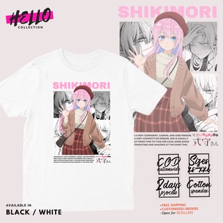 Waifu Shikimoris Not Just a Cutie Anime Shirt เสื้อยืด