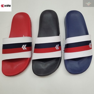 Kito รองเท้าแตะ รุ่น AH133 สีดำ/สีแดง/สีกรม Size 36-43และ SIZE พิเศษ 44/45