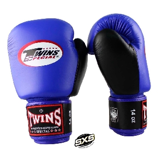 TWINS BOXING GLOVES BGVL 3 T BLUE BLACK