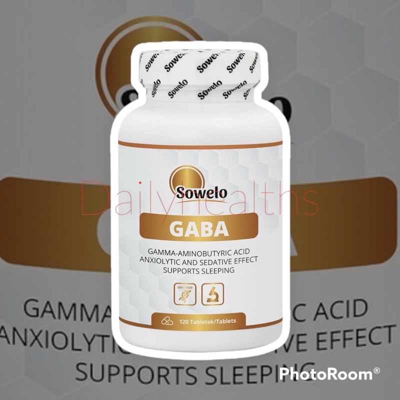 GABA กาบา (Gamma-Aminobutyric Acid), 750 mg, 100 Quick Release Capsules ช่วยหลับลึก บรรเทาเครียด เพิ