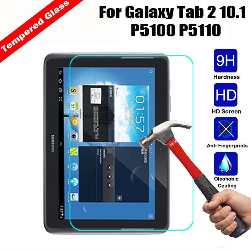 ฟิล์มกระจกนิรภัยกันรอยหน้าจอ ฟอยล์ สําหรับ Samsung Galaxy Tab 2 10.1 P5100 P5110 Tab A 10.1 T580 T585 S3 9.7 T820 T825 Tab S3 T719 8.0