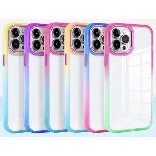 เคสTPUแข็งสีทูโทน iP11 iP11PROMAX iP12 iP12PRO iP12 iP12PROMAX iP13 iP13PRO iP13PROMAX