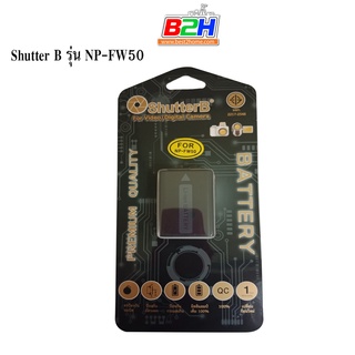 แบตเตอรี่กล้อง Shutter B รุ่น NP-FW50