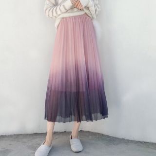 Classy Pleated Skirt