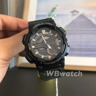 นาฬิกาคาสิโอ Casio รุ่น AEQ-110W-3A ของแท้ รับประกัน 1 ปี WBwatch