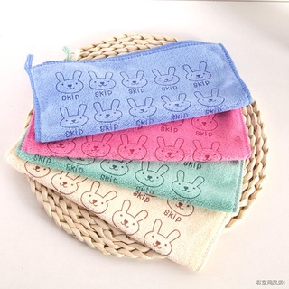 ✗✌❒3 pcs/lot Baby Towel Cute Superfine Fiber Kid Bath Towels Washcloth Square Towel Children Kitchen Bathroom Wipe Wash