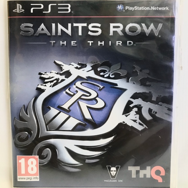 Game PS3 แผ่นเกมส์ Saints row - The third มือ 2