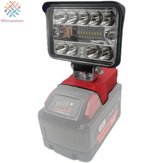 WHOOPS~Working Light For Milwaukee M18 18V Lithium Batteries Lamp Can Be Folded ABS LED#whoopstore