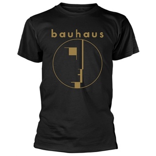 เสื้อยืด พิมพ์ลายโลโก้ Bauhaus Spirit สีทอง อย่างเป็นทางการสามารถปรับแต่งได้