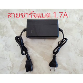 สายชาร์จแบตฯ  เครื่องพ่นยาแบตเตอรี่ ขนาด 1.7A 12V